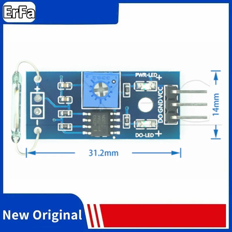 1 Pz Lm393 Modulo Sensore Reed Y213 Mka14103 Modulo Magnetron Interruttore Reed Interruttore Magnetico Per Arduino