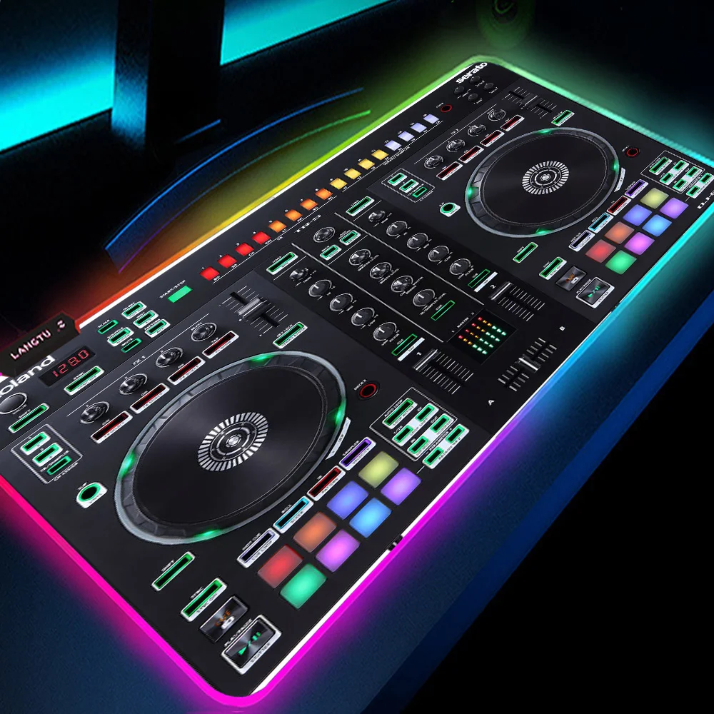̺ Ʈѷ DJ 콺 е,  Ʈ, LED ۷ο ̸ , ũž Xxl , ӿ 콺 е, RGB Ʈ