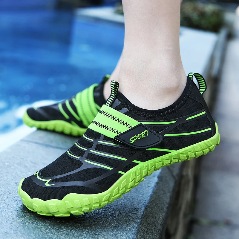 referir sinsonte pedal Zapatos de agua ligeros para niños, zapatillas de secado rápido para niño y  niña, calcetines para natación en el mar, zapatillas de playa|Calzado para  río| - AliExpress