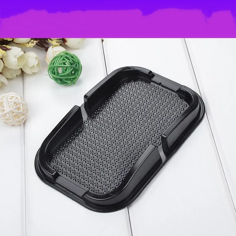 Car Anti-skid Pad Car Mobile Phone Holder Universal Mobile Phone Navigation Seat Dashboard Multi-function Storage Box