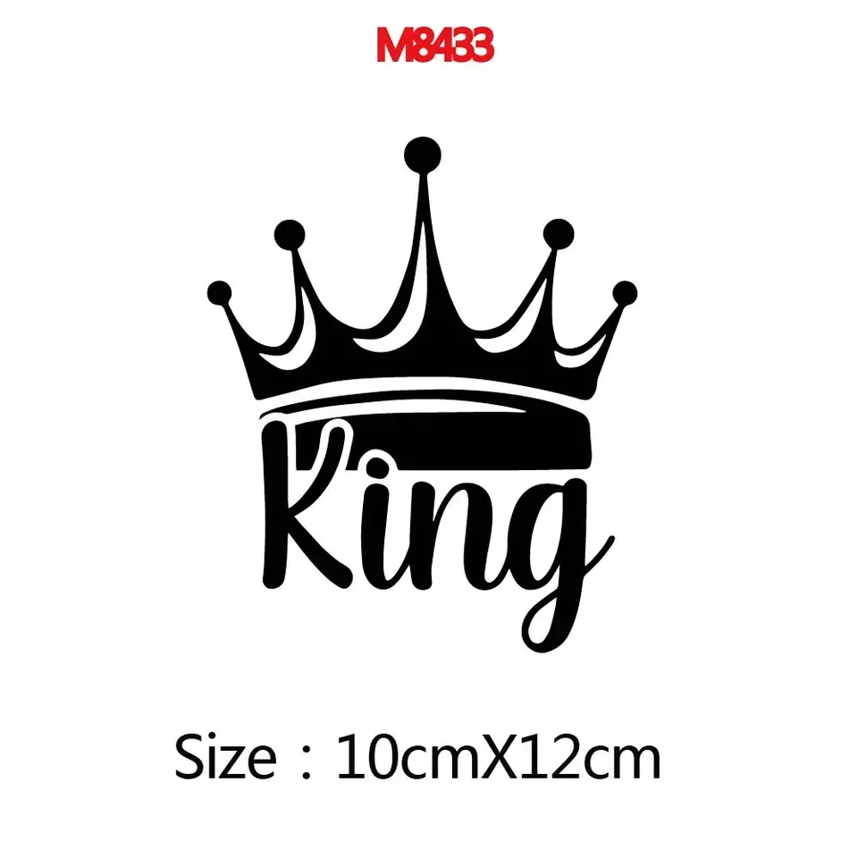 Autostickers King 'S Crown Creatieve Pvc Autoruit Carrosserie Decall  Auto-Styling Accessoires, 15Cm - AliExpress, image size:960x960