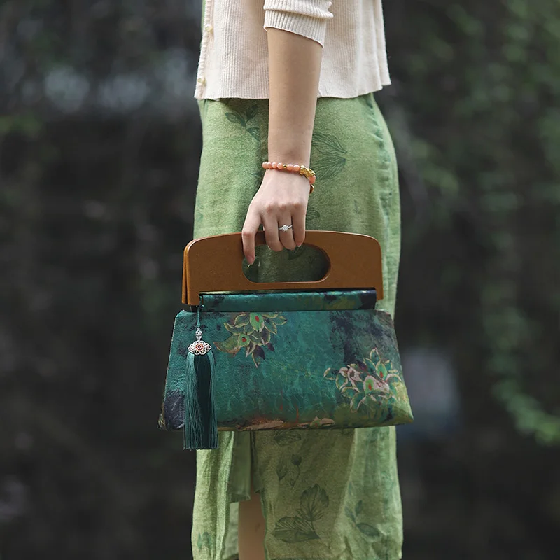 Classic Hand Fringe Bag Original Handmade Mother Gift Well Bags Vintage Women Tote Women's Handbags