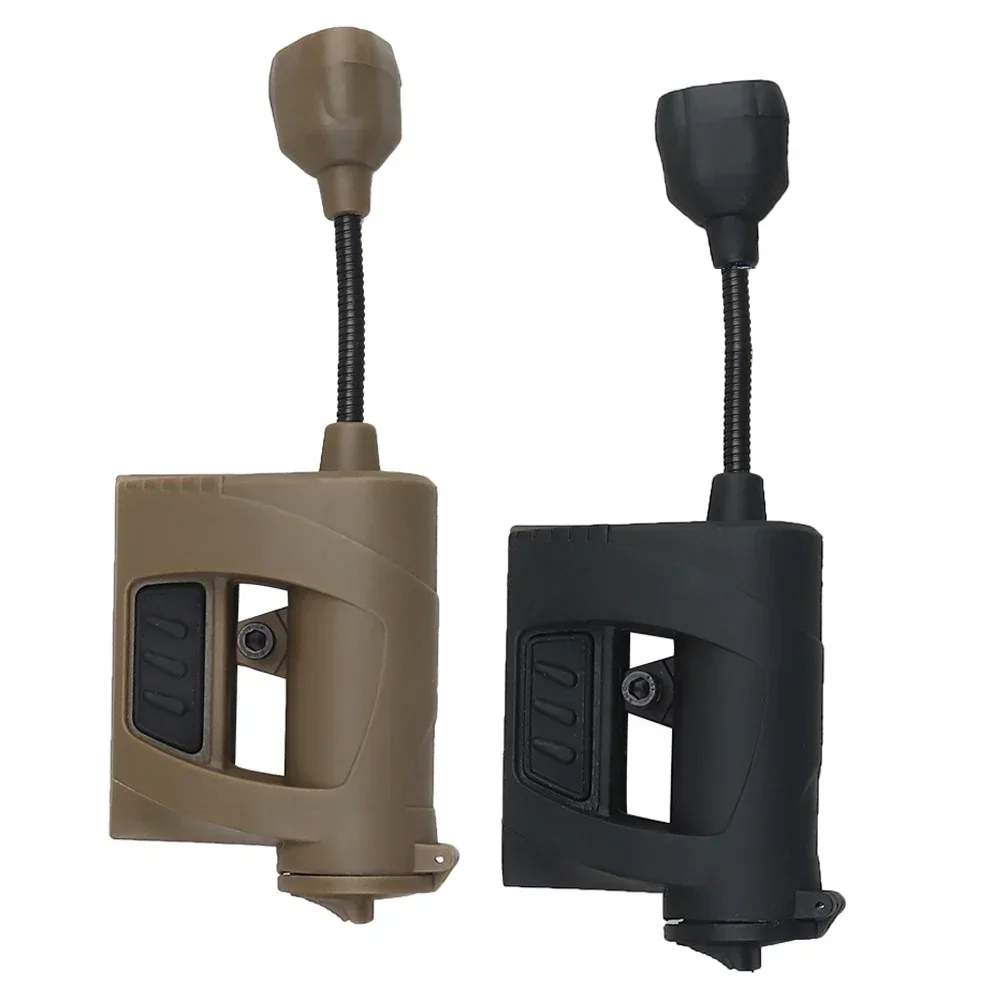 Nylon Helmet Flashlight for Hunting Airsoft with Green Red IR Laser