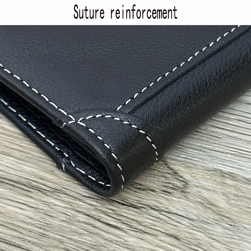 Men's Real Cowhide Money Baotou Layer Cowhide Youth Business Trend Fashion Casual Change Wallet