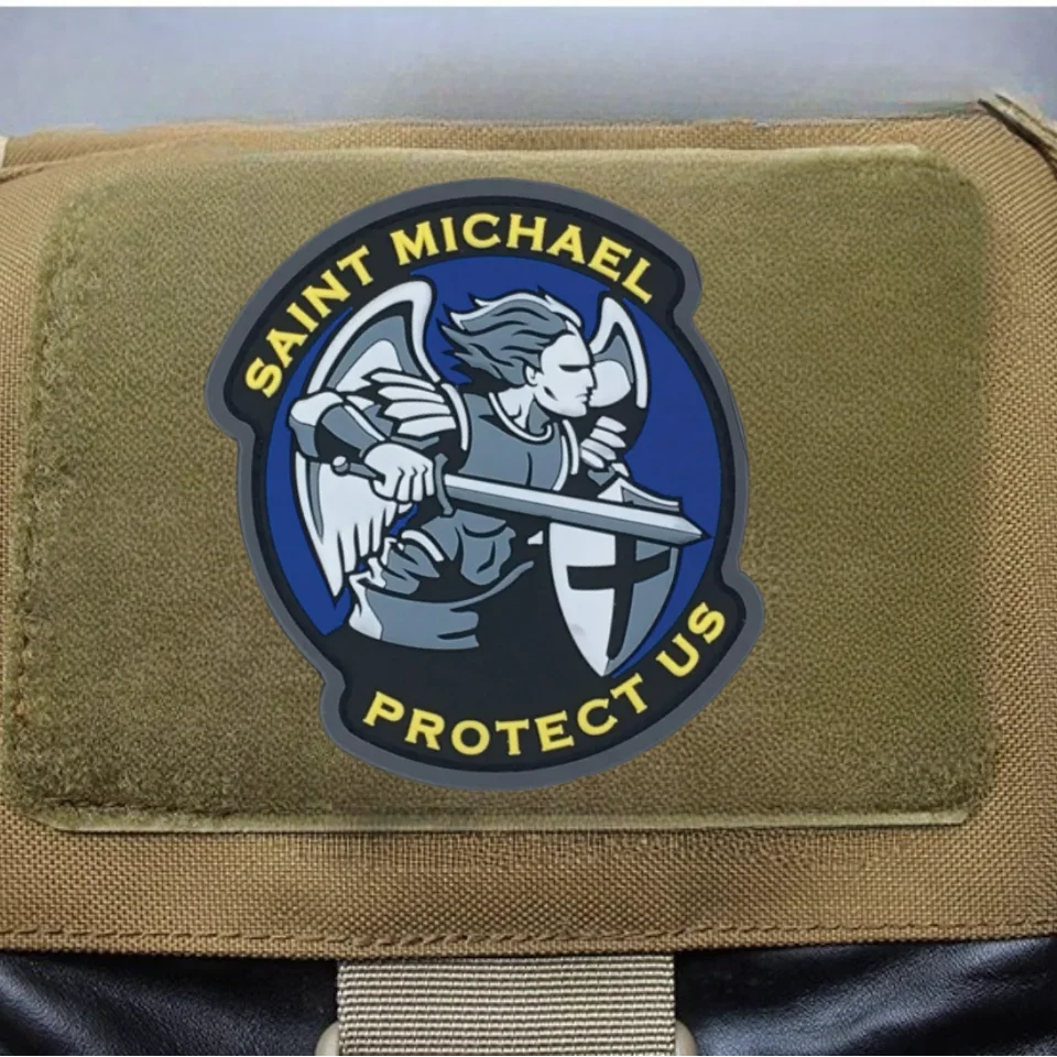 Tactical Military Klett Patch - PVC Aufnäher 10x6,5cm Für Rucksack & Jacke