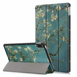 Custodia per tablet in pelle PU sottile con proteggi schermo e penna stilo