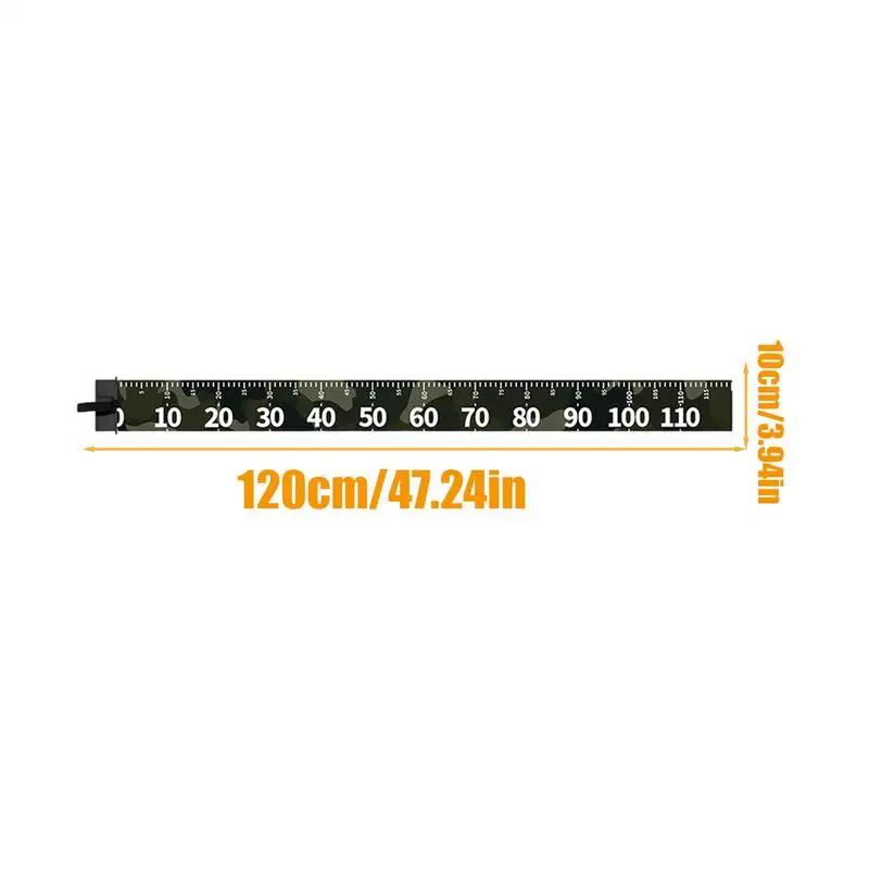 Measuring Board For Fishing Precise Multifunctional Fish Measuring Mat Wear-Resistant Fish Ruler Portable Fillet Mat For