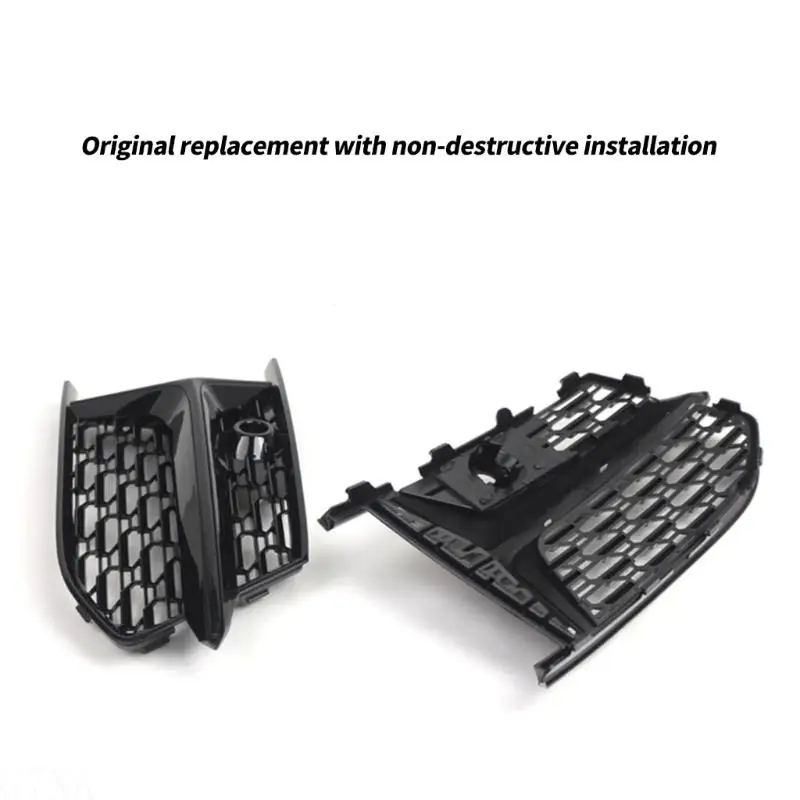 G7NA 2PCS Automotive Nebel Licht Laubsägearbeiten Vordächer ABS Gebäude 2019 2023 Verbessern Set – Detail 10