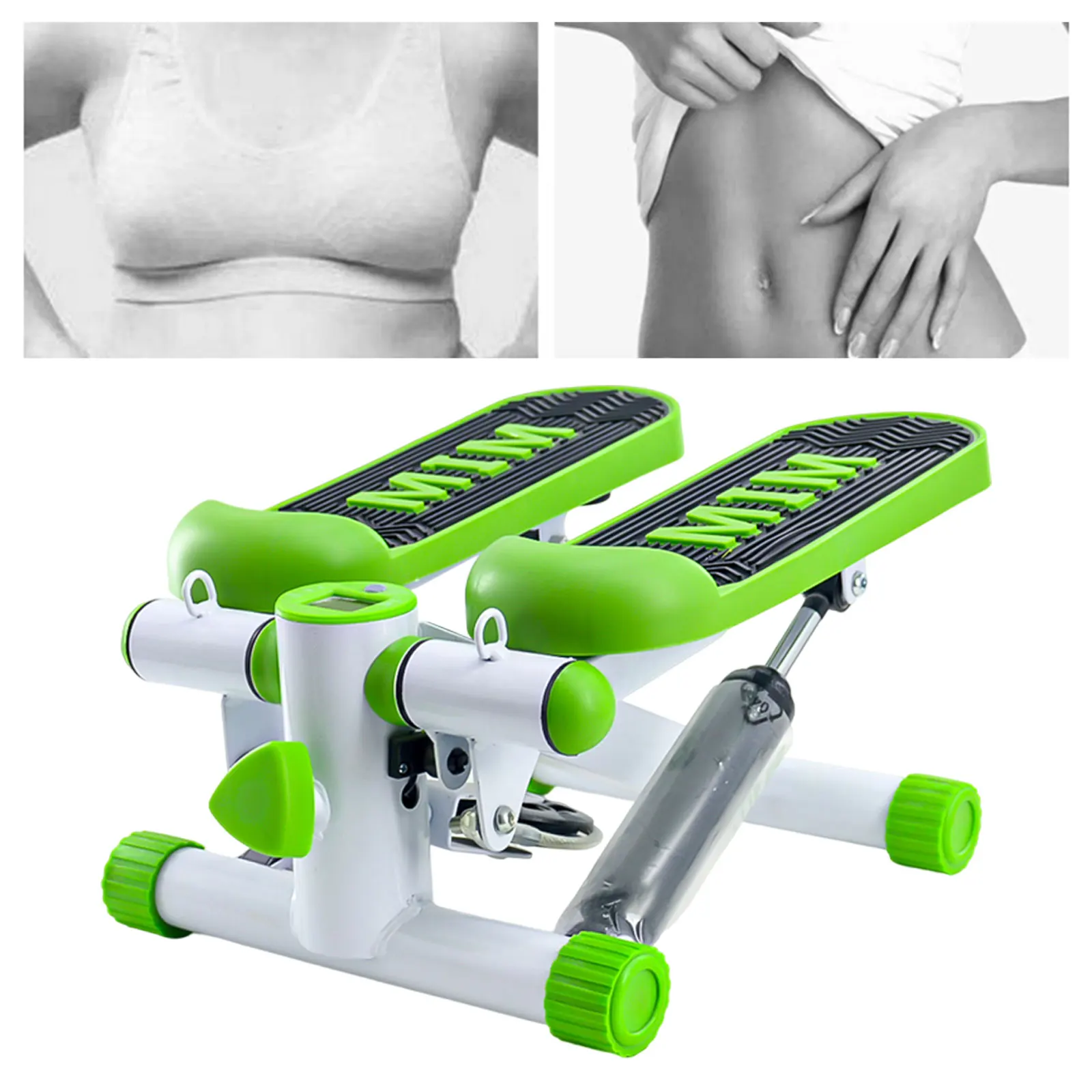 Stepper Pieghevole Per Casa E Ufficio - Mini Attrezzo Fitness Sotto Scrivania - Allenamento Gambe Portatile - Foto 7