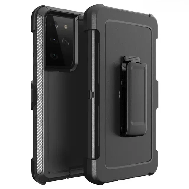 Ultimate 3-in-1 Heavy-Duty RuggedArmor Case with Belt Clip