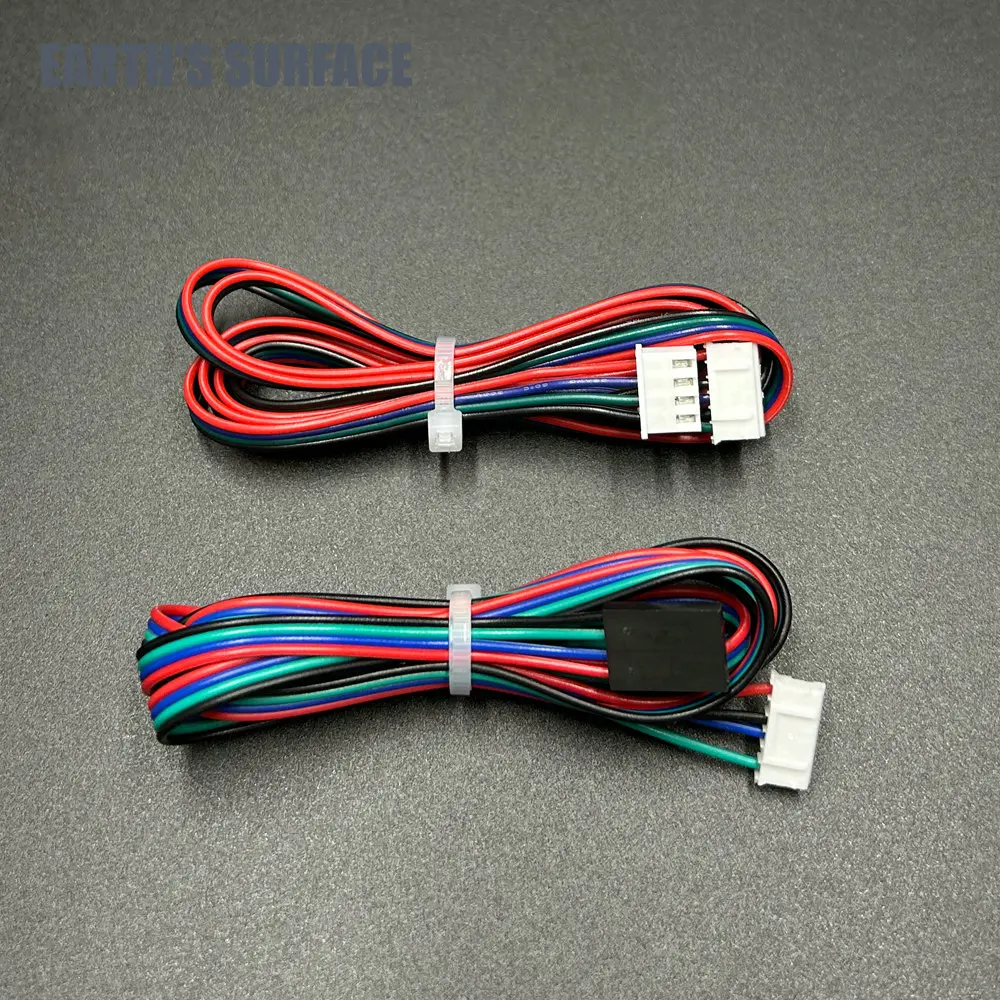 ES-3D Printer Part Stepper Motor Cables/Wire XH2.54 4pin DuPont connector Extension To 6pin White Terminal Line 3D Printer Motor