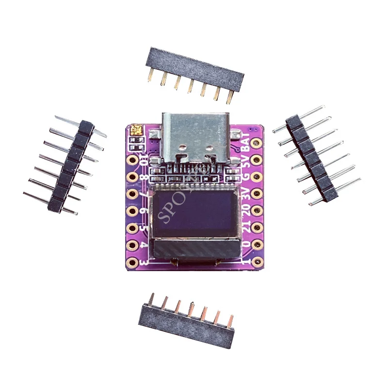 Placa de Desenvolvimento Esp32 Esp32-c3 0.42 Polegadas Display Lcd Wifi Bluetooth para Arduino Micropython - Imagem 6