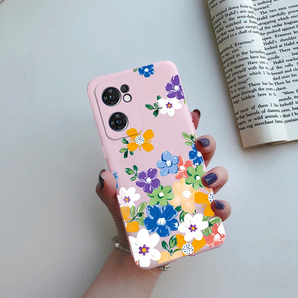 Cute Cartoon Flower Silicone Shockproof Phone Case Cover