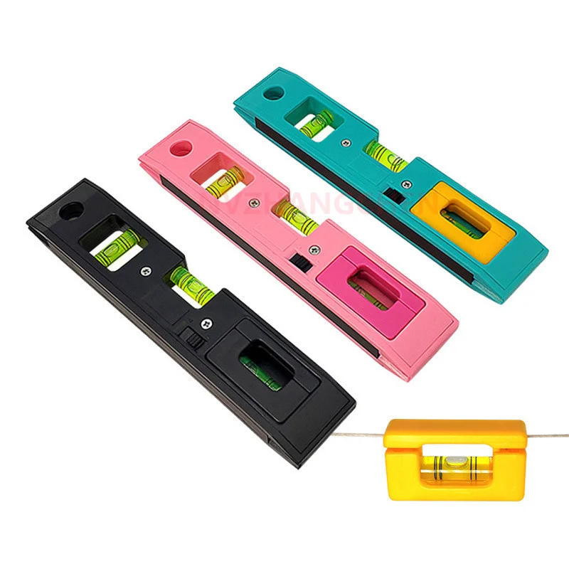 

Magnetic Spirit Level Bubble Horizontal Ruler Detachable Plug-in Engineering Level Ruler For DIY Home Improvement Balance Ruler