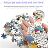 High Quality 70cm*50cm 1000pcs Jigsaw Puzzle the snow Adult Stress Relief Beautiful Landscape Painting Puzzle 4