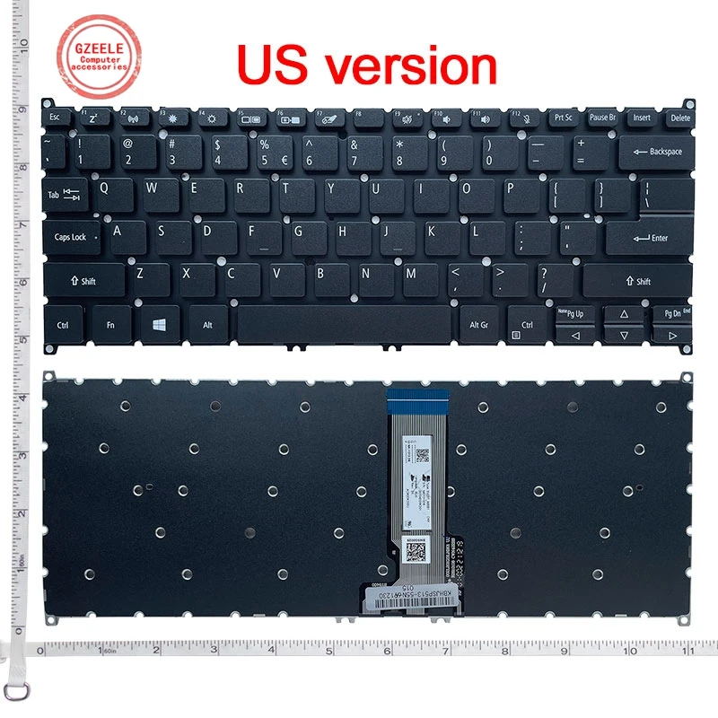 Новая английская клавиатура для ноутбука Acer Spin 5 series N19W3 SP313-51N-51RP N20W1