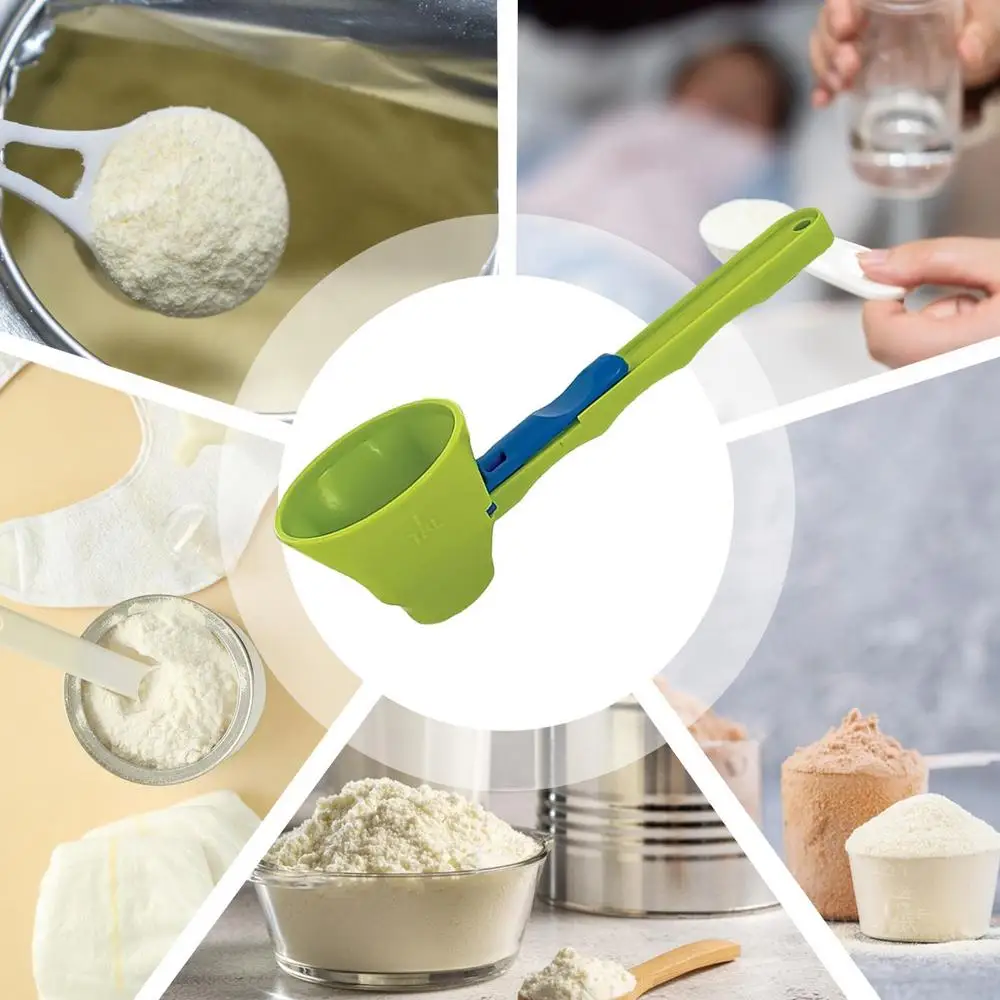 Description Picture 5 of itemMeasuring Scoop Funnel with Longer Handle hight Precise Measurement Funnel Scooper For Water Bottles Pre And Post-Workout