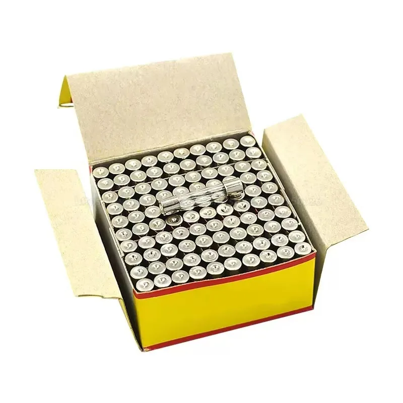 20PCS 5*20 6*30 Glass Fuse Fast Fuse 250V 0.1A-30A Quick Blow 5x20mm