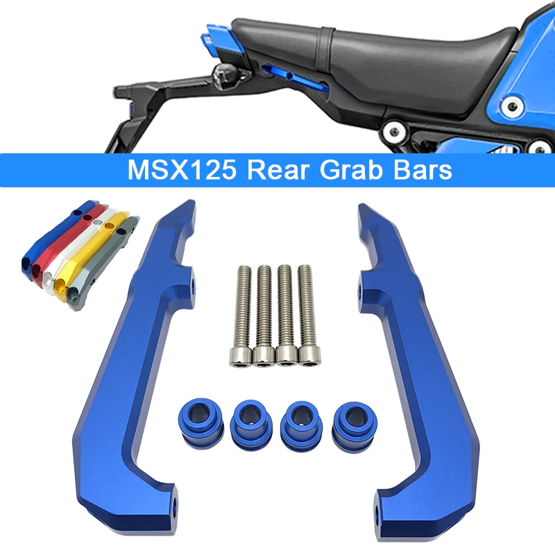 

Для пассажирского подлокотника Honda GROM MSX125 MSX 125 2021-2022, подлокотник заднего сиденья, декоративный кронштейн на руль, аксессуары для мотоциклов