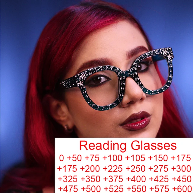 Oversized Reading Glasses Women  Oversized Square Reading Glasses - Square  Reading - Aliexpress