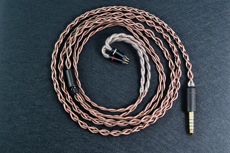 

Neotech 7N single crystal copper 22awg litz mmcx 0.78 n5005 ie900 4.4 headphone upgrade cable