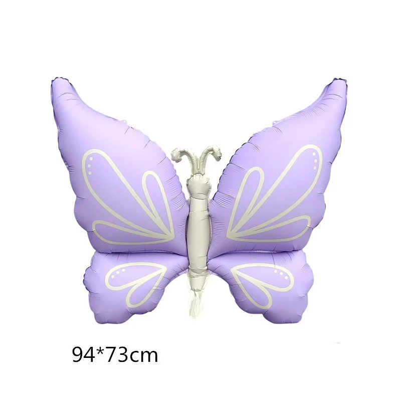 Neue 3D Schmetterling Einhorn Aluminiumfolienballons im Waldprinzessinnen-Stil für Kindergeburtstagsfeiern und Traumhafte Hochzeitsdekoration – Detail 5