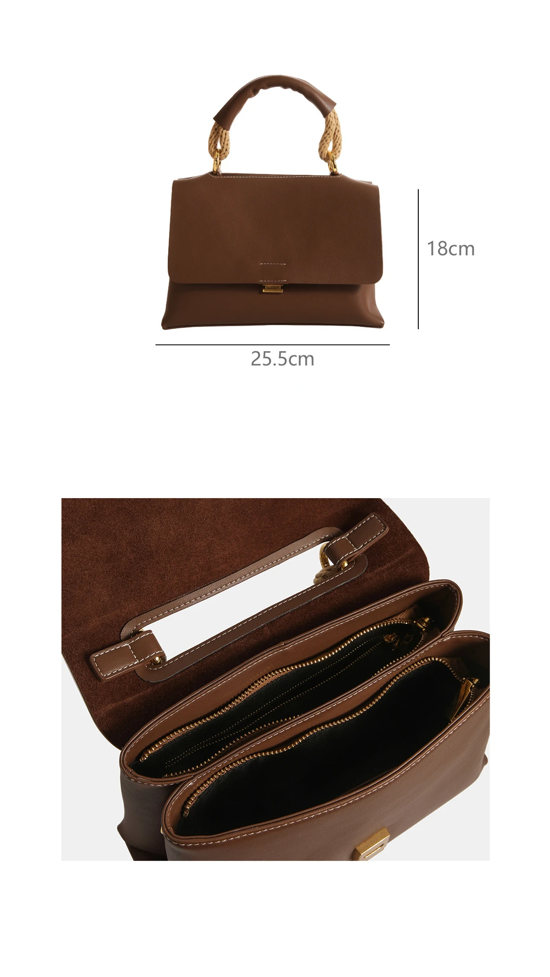 Elegante borsa a tracolla da donna design per ufficio e moda_voghion.com