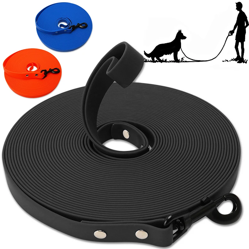 Dog Leash Long PVC Leashes Easy Clean Traction Lead Rope For Small