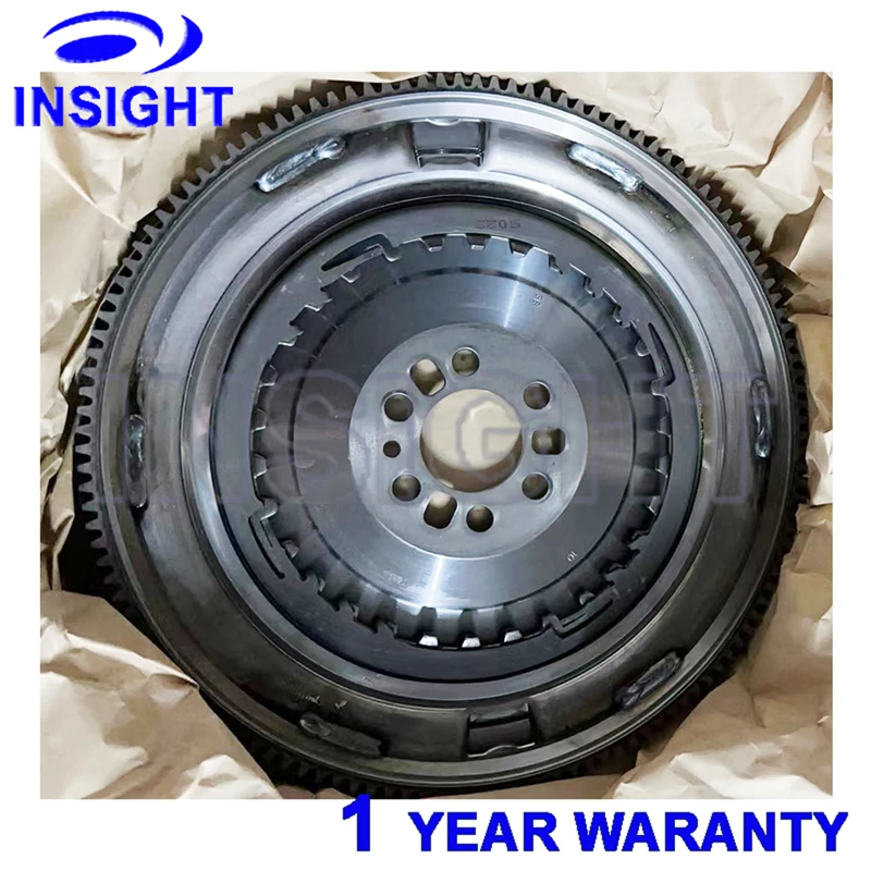 Original New 04E105266 Dual Mass Flywheel Assembly (CVT) for VW Golf 1.4 TSI MK 7 2013 129 Teeth