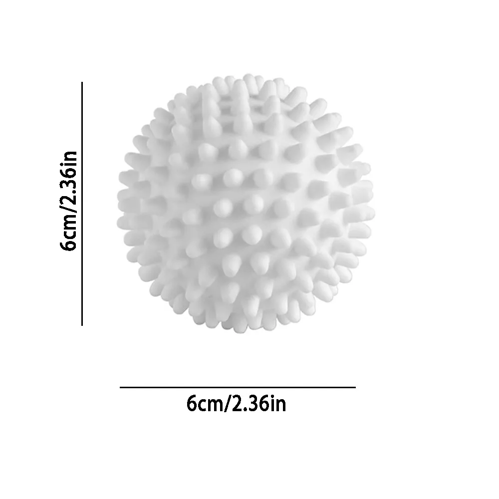 Laundry Ball 2/4/6pcs Tpr Anti Winding Laundry Ball Circular Cleaning Drum Washing Machine For Dirt Removal And Knotting Cleaning Tools