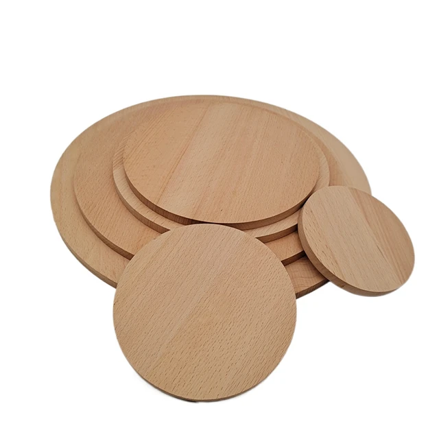 10pcs 1.96 Round Discs Unfinished Wood Rounds Ready To Be Painted and  Decorated Unpainted Wood Discs - AliExpress