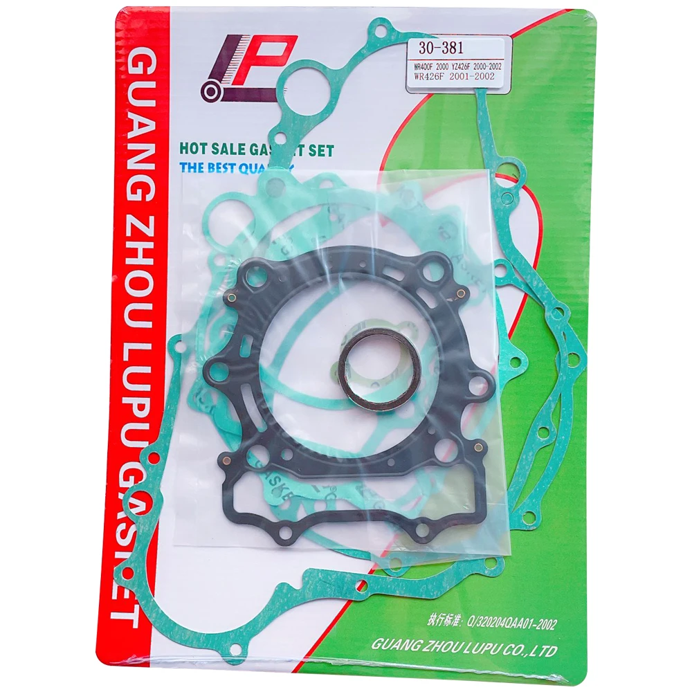 Full Crankcase Engine Cover Cylinder Gasket Kits For Yamaha WR400F 2000