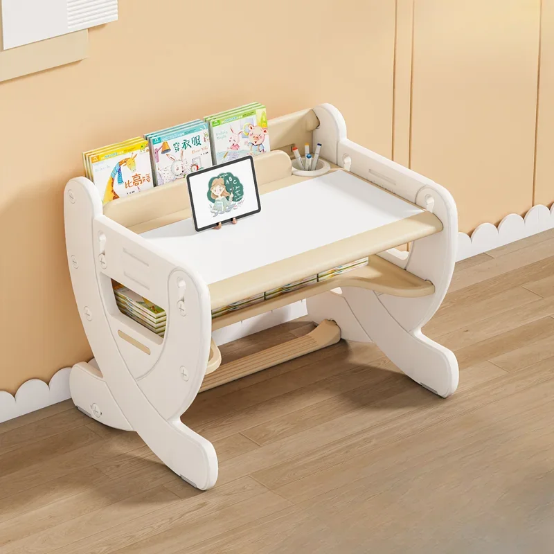 Children Table Small Desk Child Bedside Chair Angle Adjustable Boy Room Furniture School Kids Student Office Tables Supplies