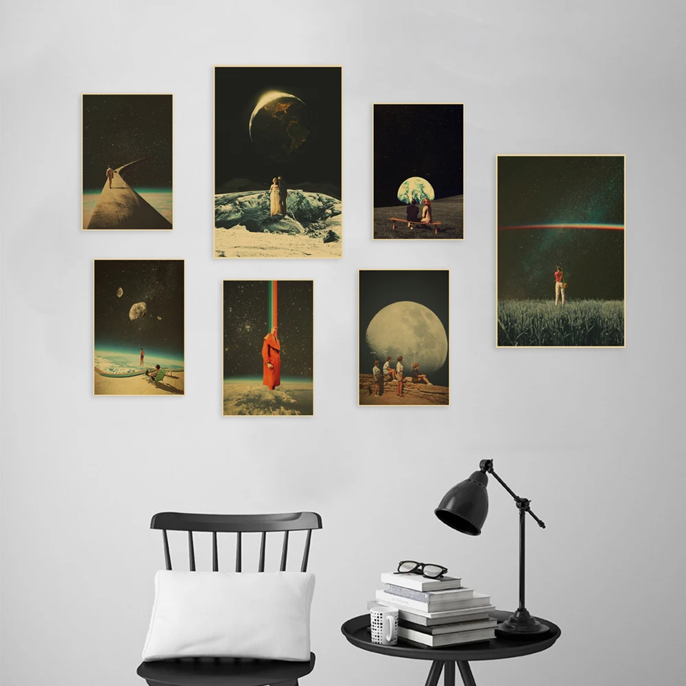 Рисунок 6 - Космическая крафт-бумага плакат