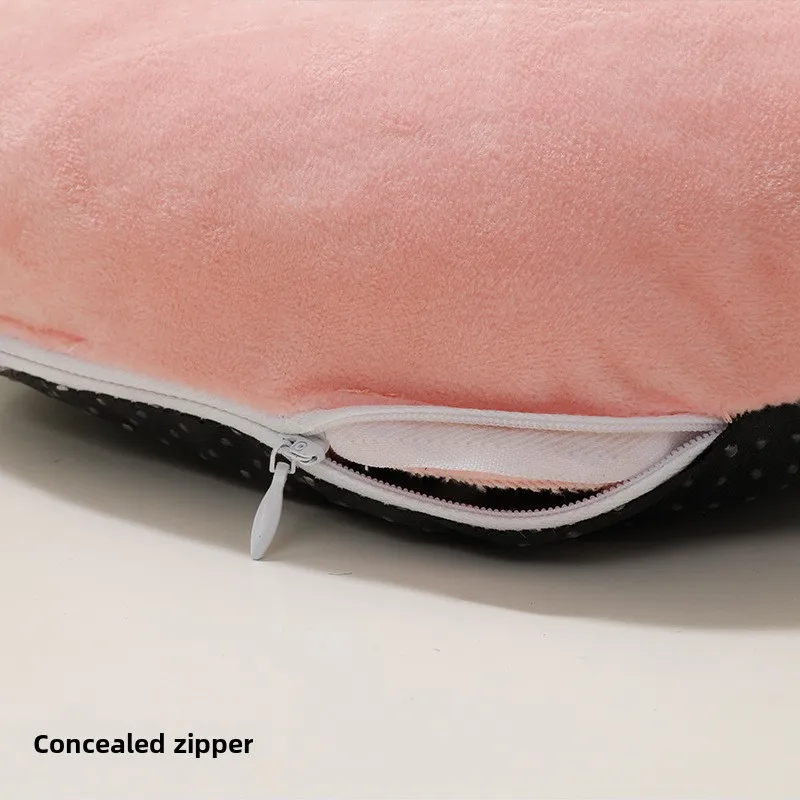 Portable 5V/2A USB Power Electric Foot Warmer Under Desk Heating Pad Winter Warming Plush Flannel Leg Thermostat Heater