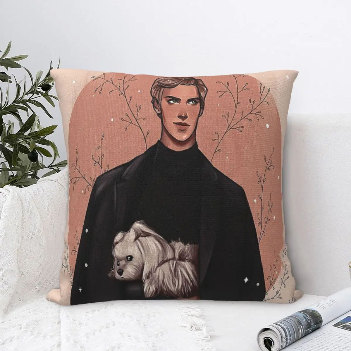 Aaron Warner Pillow Case Pillow Cover Zipper Body Pillow Cushion Cover