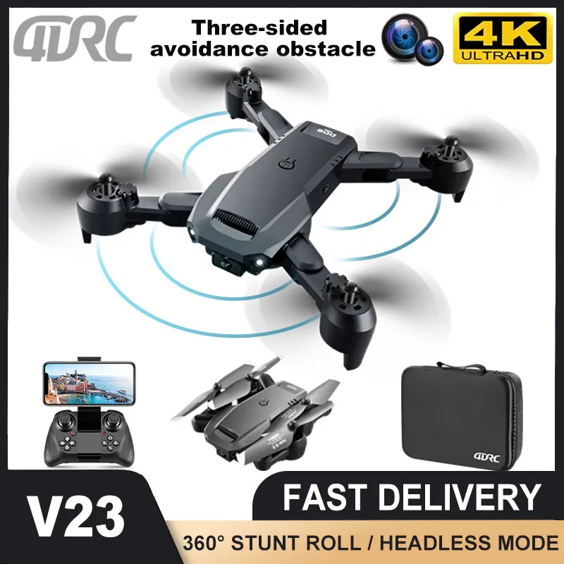 

4DRC V23 Mini Drone 4K Professinal With 1080P Wide Angle HD Dual Camera Wifi FPV Obstacle Avoidance Quadcopter RC Dron Gift