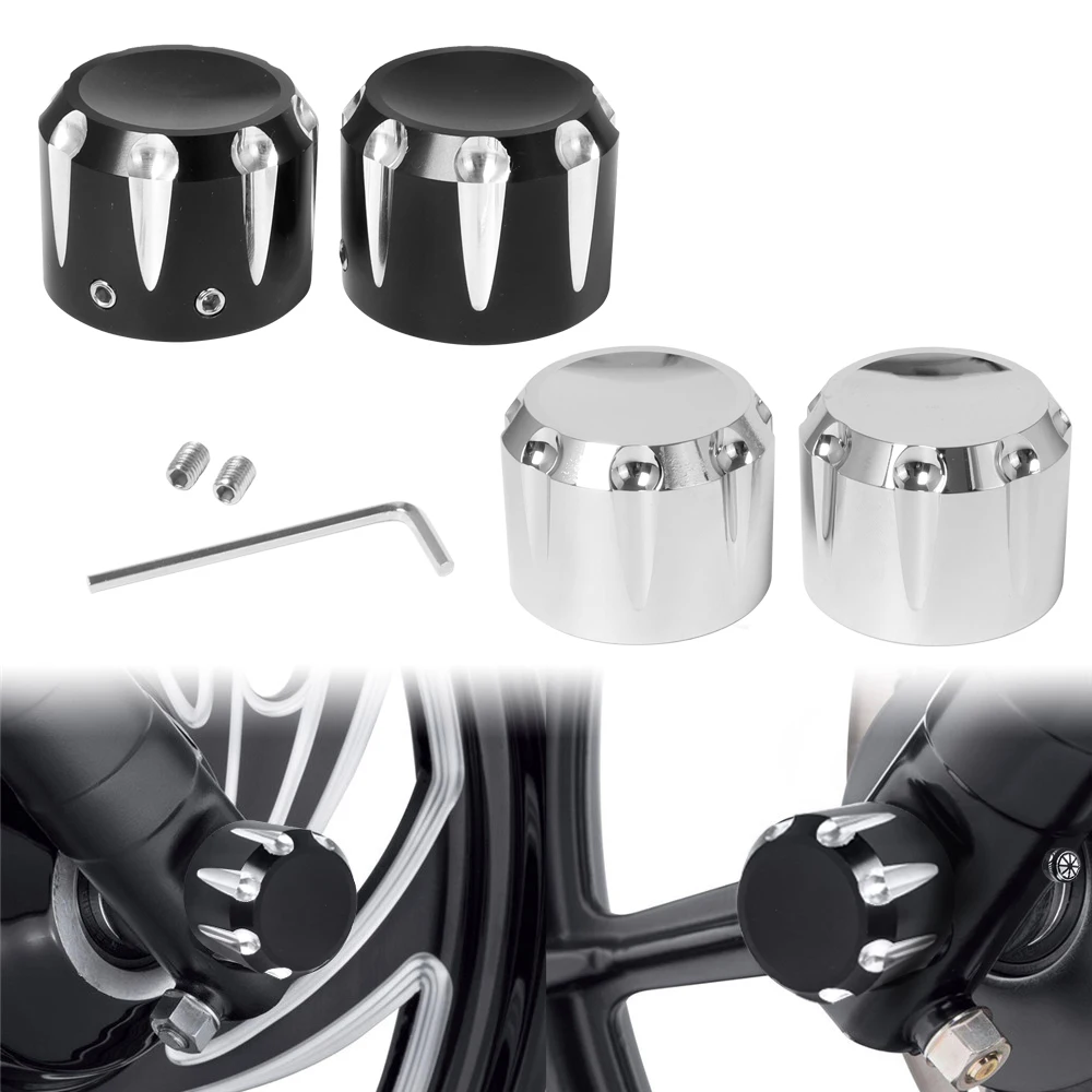 Pedane Anteriori Regolabili In Alluminio Cromato Per Harley Sportster 883 1200 Dyna - 2