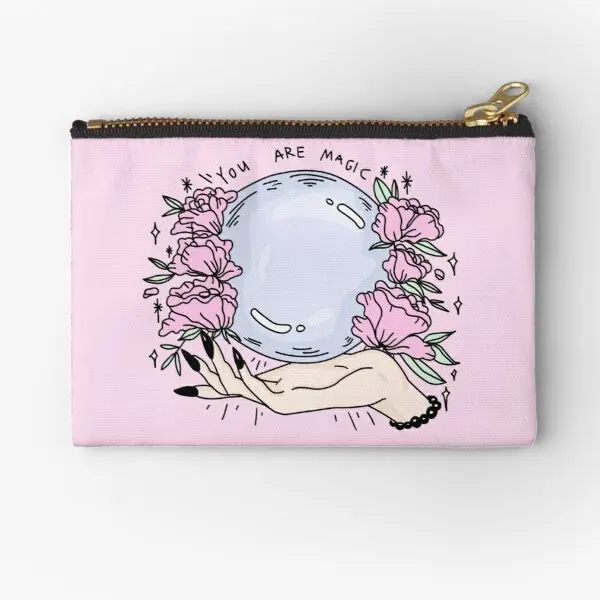 

Женские и мужские магические мешочки на молнии, розовые маленькие носки для хранения ключей, карманы для монет и денег, косметические трусики