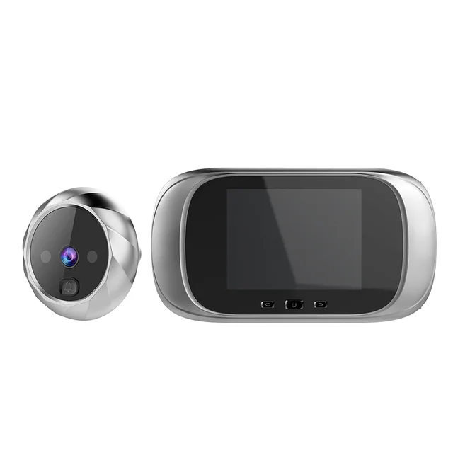 Digital LCD 2.8inch Video Doorbell Peephole Viewer Door Eye Monitoring Camera 90 Degree Doorbell Motion Detection Eye 2
