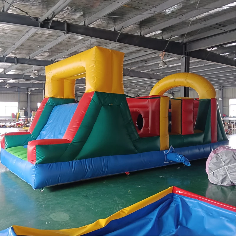 

New Design Inflatable Obstacle Course Inflatable Castle Bounce House Slide Combos For Kids