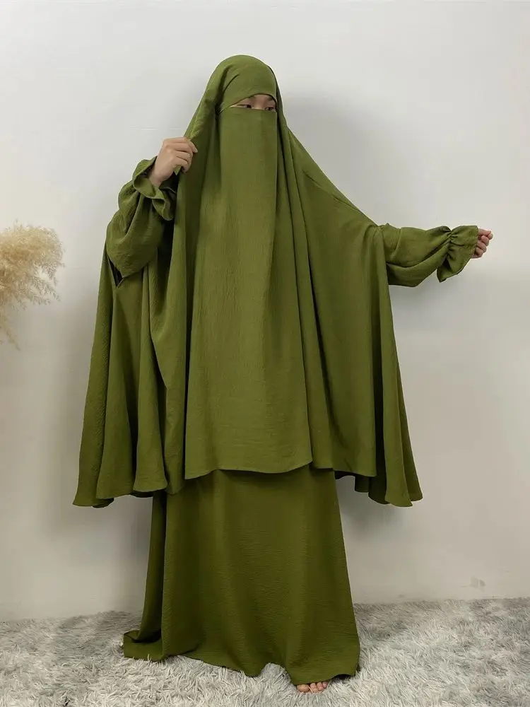 

Eid Kaftan Modest Khimar Abaya Dubai Islam Muslim Modal Jersey Hijab Dresses For Women Niqab Kebaya Caftan Robe Femme Musulmane