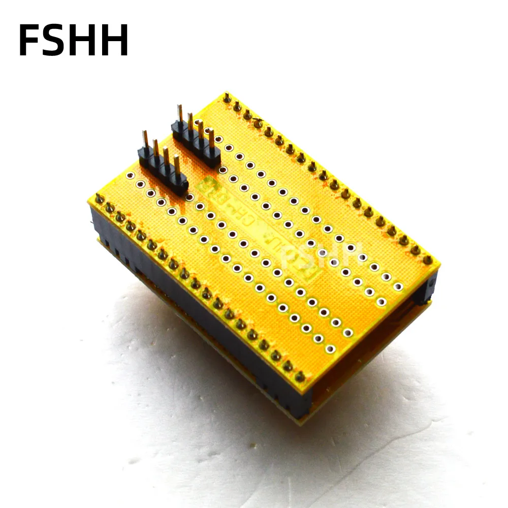 QFN8 to DIP8 Programmer Adapter WSON8 DFN8 MLF8 to DIP8 socket for 25xxx 6x8mm Pitch=1.27mm