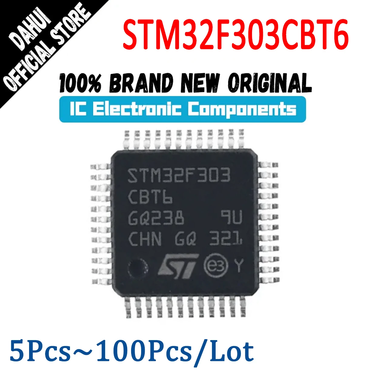 

STM32F303CBT6 STM32F303CB STM32F303 STM32F STM32 STM IC MCU Chip LQFP-48 In Stock 100% New Original