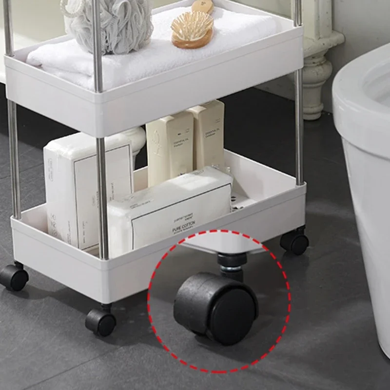 

Cart Kitchen 2/3/4 Roller Office Living For Shelves Room Storage Bathroom Shelf Rolling Tier Wheels With Utility Organizer
