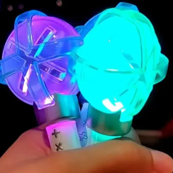 HOT Kpop Bigbang GD Mini Light Stick Keychains Red Green Daisy G