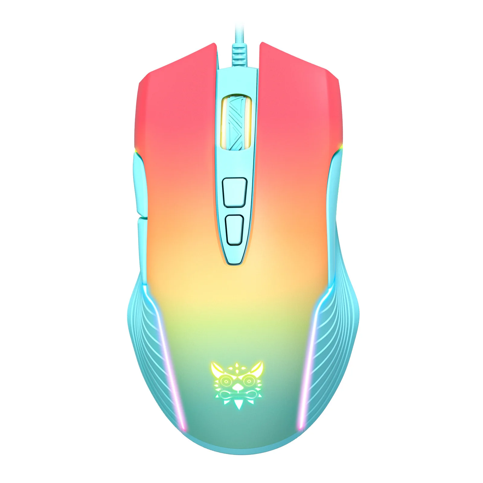 roxo, ergonômico, 6400 dpi, ótico, rgb, luminoso,