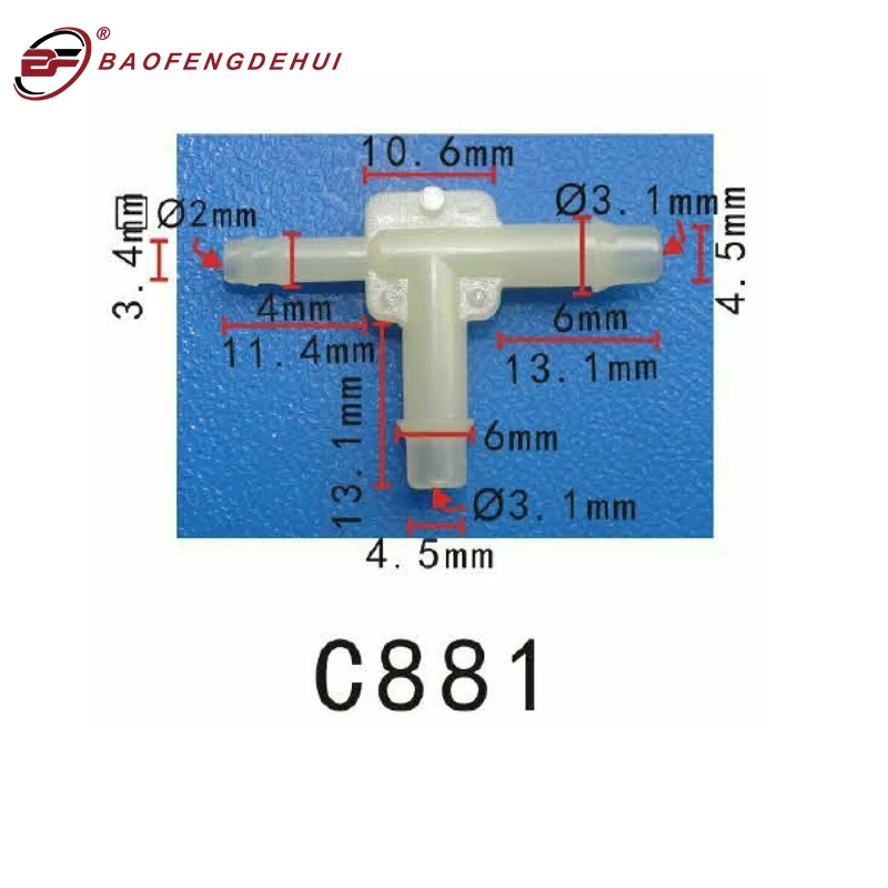 

3-way Vacuum T Connectors for GM 14017780
