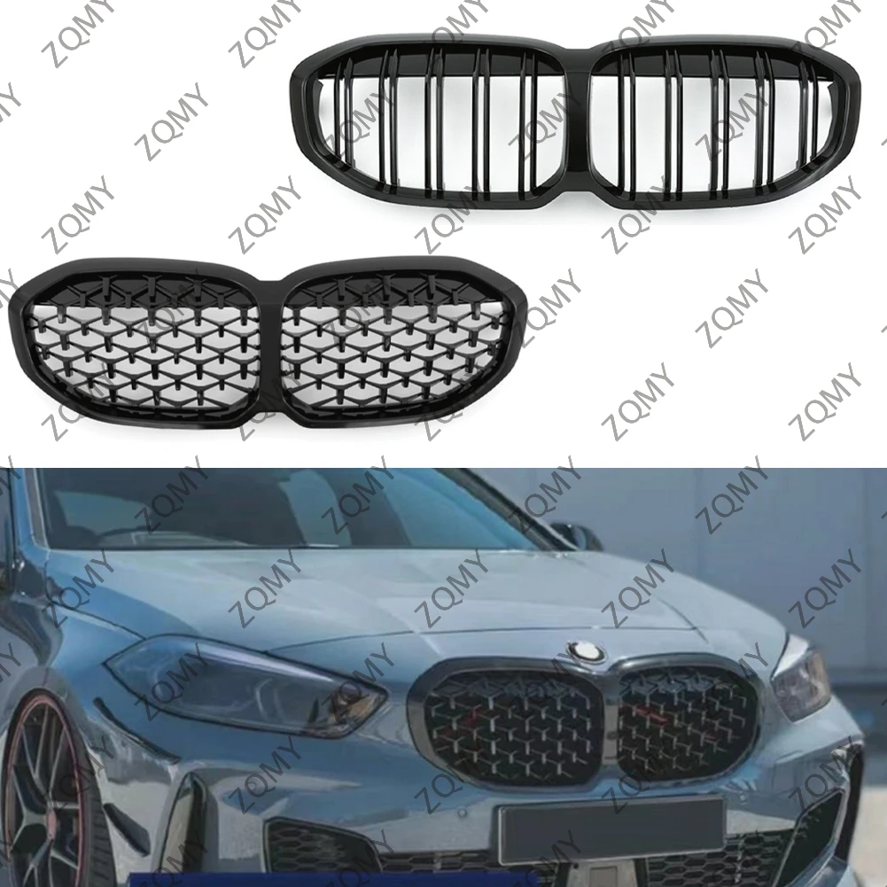BMW 1 시리즈 F40 118i 120i 128ti 130i M135i xDrive 2020-2024 21 2022 23 자동차 전면 라디에이터 그릴 범퍼 그릴 바디 키트 튜닝