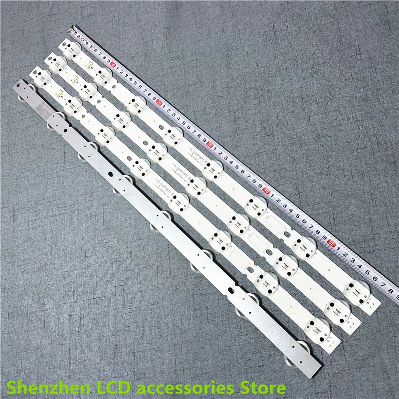 LED Strips(4) For LG 55UM7600PTA 55UM7660PLA 55UM7450PLA 55UM7400PLB 55UM7300AUE 55UM7650PSB 55UM7470PSA 55UM7520PSB 55UM7300PUA 3